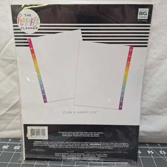 Me and My Big Ideas Lot of 5 The Happy Planner Replacement Refills - Picture 14 of 16